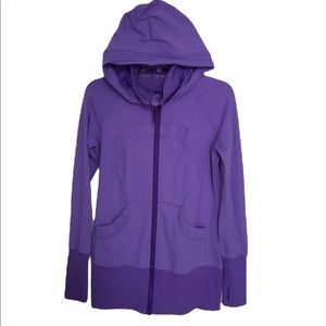 Lululemon Gather Together Zippered Front Hoodie. Size 8